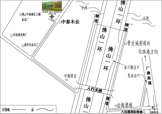 Tsuchiya (FoShan)Gomu Kasei Co.,Ltd. Access Map