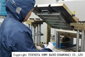 Rubber compression molding machine(For cleanroom)
